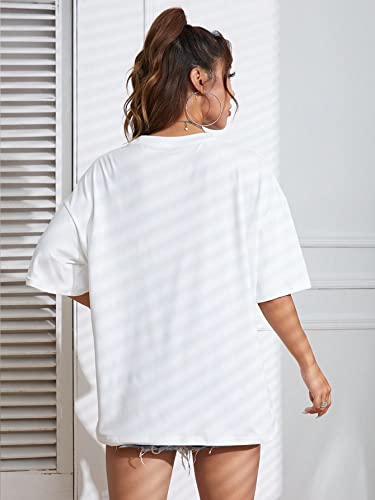 Image of Kvinner Women's Solid Oversized Fit T-Shirt