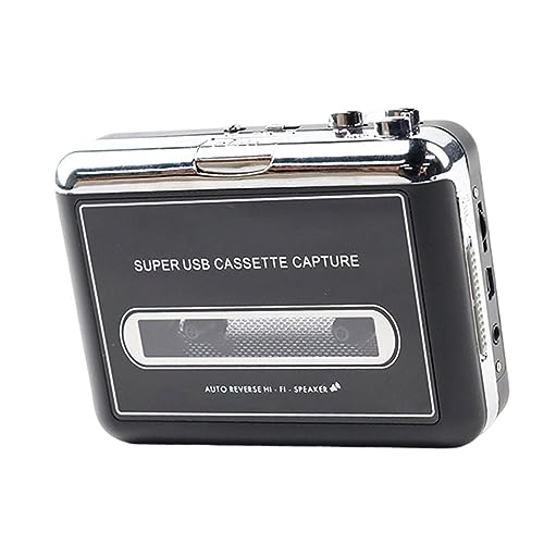 Portable USB Cassette Tape to MP3 Converter Capture Audio Music Player