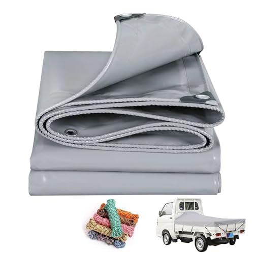 軽トラックシート 荷台シート 防水 極厚 1t 1.5t 2t 対応 トラックシート 幌 PVC生地 荷物シート ゴムロープ付き 四角加固 防水シート 軽トラック 荷台カバー 撥水 メ錆びない