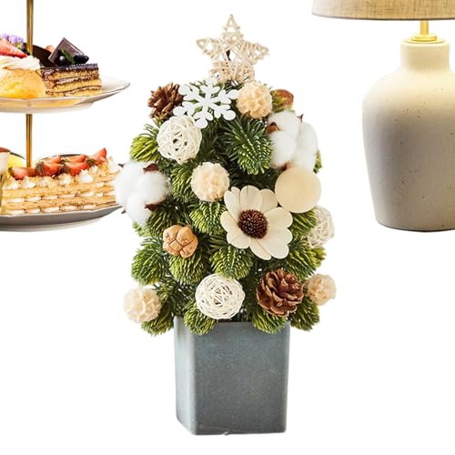 Sapin de Noël artificiel | Mini décoration de table -