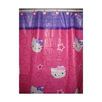 Hello Kitty Peva Shower Curtain