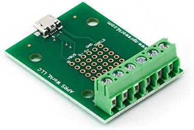 USB Micro Breakout Board to Screw Terminals