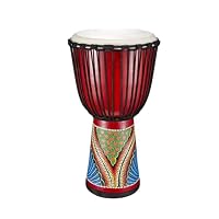 Amazon | POERDS ジャンベ ドラム 8インチ アフリカンドラム 太鼓 楽器
