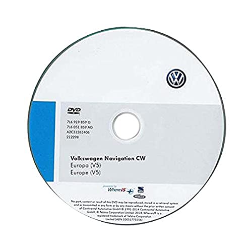 Volkswagen 2E0051859P DVD-ROM de navigation pour réparer un GPS obsolète ou bloqué