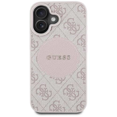 Coque iPhone 16 Guess rose MagSafe pour charger sans fil - 3