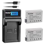 Kastar Battery (X2) & LCD Slim USB Charger for Canon LP-E8, LC-E8E and Canon EOS 550D, EOS 600D, EOS 700D, EOS Rebel T2i, EOS Rebel T3i, EOS Rebel T4i, EOS Rebel T5i Cameras, Grip BG-E8
