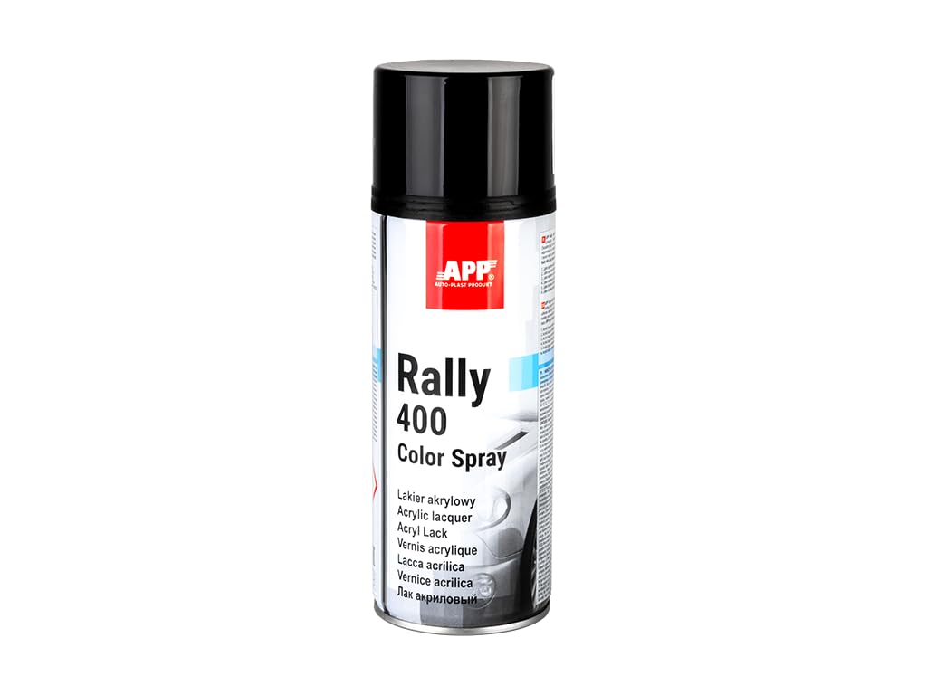 APP Rally 400 Color Spray - Barniz spray transparente brillante para coche, madera, metal | Incoloro brillante para todo tipo de superficies, alta cobertura | 400 ml — view 5