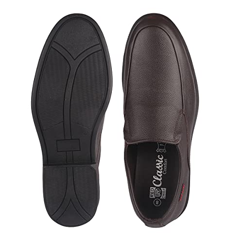 Image of Red Chief Classic Slip-On | Men's Formal Shoes for Office | Black | TPR Sole | RC3862