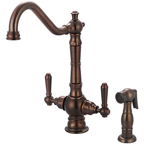 Pioneer 2Am401-Orb Two Handle Kitchen Faucet, Oil Rubbed Bronze Finish #TOP16