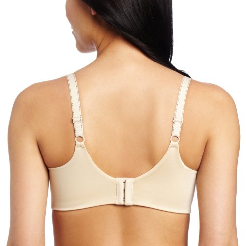 Maidenform Women's Comfort Devotion Embellished Bra, Black/Body Beige,34Dd #TOP1