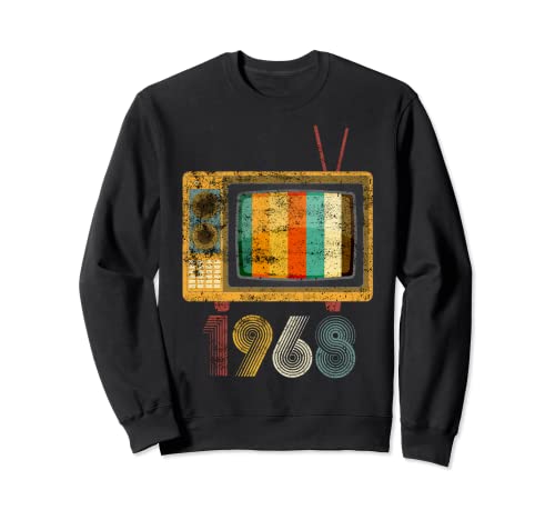 Retro vintage best of 1968 t awesome since birthday gifts Sudadera