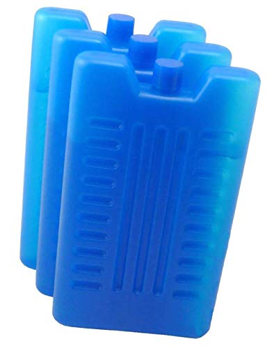 Confezione da 3/6 – blocchi freezer – riutilizzabili – Dimensioni 16 x 9 x 2 cm (circa) (confezione da 3)