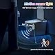 Lhdfyqt 2 Stück Toilette Licht WC-Nachtlicht, Motion Sensor WC-Nachtlicht, Bewegungsmelder Toilettenlicht, 8 Farbverläufe, für Badezimmer Waschraum Toilettenbeleuchtung