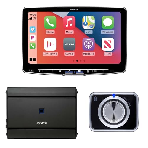 Alpine Halo09 ILX-F509 CarPlay Android Auto con Amplificador 550W