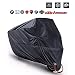 Produktbild Motorrad Abdeckplane Wasserdicht, Winterfest Motorradplane 190T Nylon Motorradabdeckung Motorradgarage mit Schlossöffnung und Aufbewahrungsbeutel, 4XL 295 * 110 * 140CM