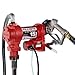 Fill-Rite FR1210G Fuel Transfer Pump, Telescoping Suction Pipe, 12' Delivery Hose, Manual Release Nozzle - 12 Volt, 15 GPM