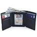 DASH Co. Slim TriFold RFID Men's Wallet w/ID Window, Extra Capacity, 9 Slots and Cash (Pebble Leather)
