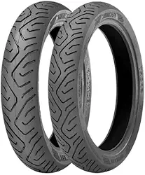 Casal Pneu Moto Technic Sport Dianteiro 2.75-18 e Traseiro 100/90-18 Cg 125, 150, 160 Titan, Fan, Ybr 125