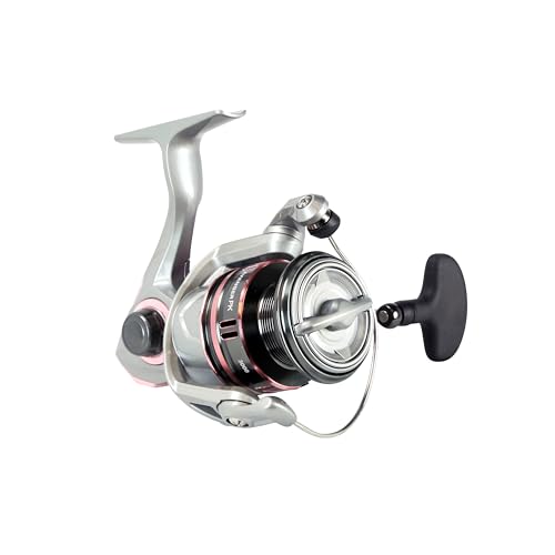 Okuma Avenger B Series Carrete Spinning para Agua Dulce y Agua Salada Ligera con Sistema de Arrastre Suave y Cuerpo Duradero Resistente a la Corrosión, Rosa, AV-3000B-PK miniatura 5