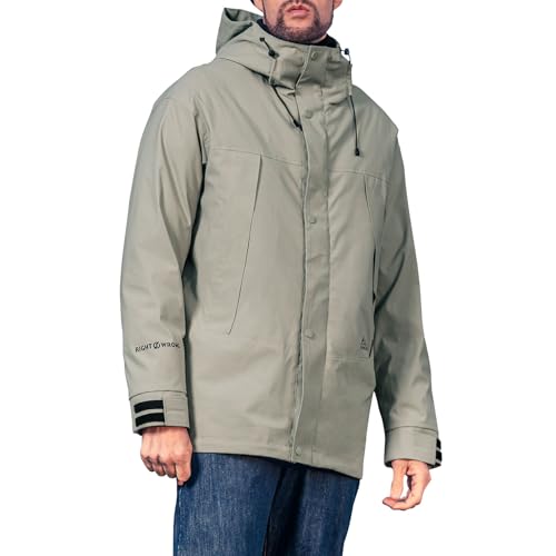 Image of 2024 Autumn New Outdoor Jacket Men's Windproof and Waterproof Hooded Jacket Mountaineering Coat