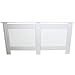 Produktbild MonsterShop Heizkörperverkleidung Heizkörperabdeckung Heizkörper Abdeckung Heizungsabdeckung Gitter Abdeckung 1720mm (B) x 820mm (H) x 188mm (T) in Weiß