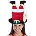 JOYIN Christmas Santa Chimney Hat Funny for Cute and Festive Party Dress Up Celebrations, Decorations, Costume Accessories