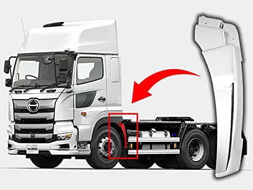 日野 グランドプロフィア NEW プロフィア 17プロフィア メッキ マッドガード 被せタイプ 左右セット 互換品