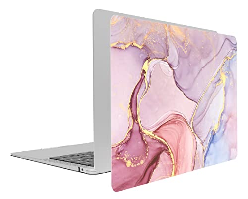 AOGGY Compatível com capa 2022 2021 2020 MacBook Air M1 A2337 A2179 A1932, capa rígida de plástico c