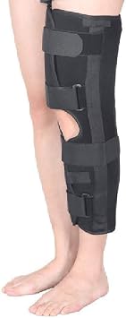 Knee Braces for Knee Pain Arthritis Knee Brace Wrap Support, Medical Immobilizer Knee Support Orthopedic Guard Protector for Knee Fracture Ligament Relaxation, Meniscus Injury Size Large