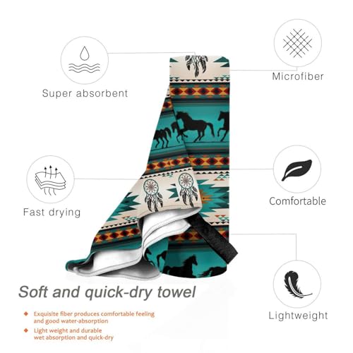 Serviettes de bain ultra absorbantes et séchage rapide pour le camping