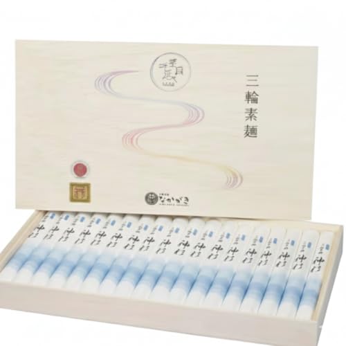 [のし付き]三輪の神杉[宵ごねづくり]50g×16束 木箱入り