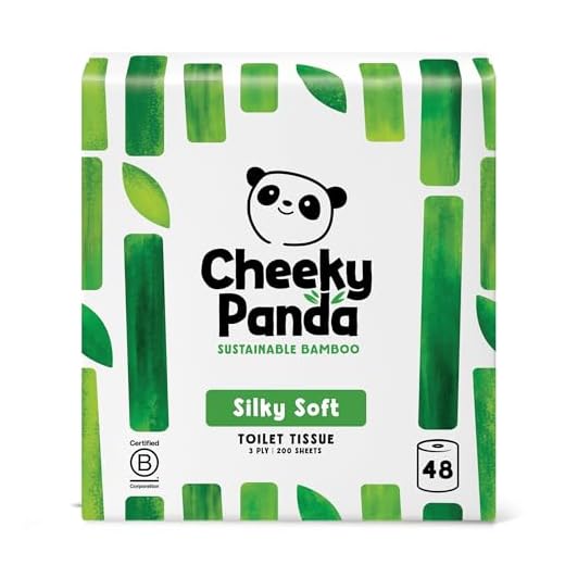 The Cheeky Panda Bamboe Toiletpapier | 48 Rollen x 200 Vellen | 3-Laags Super Sterk Groothandel WC Papier