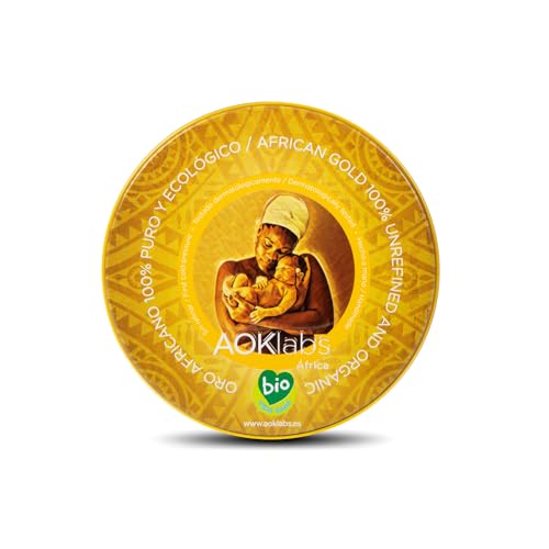 AOKlabs Oro Africano | Manteca de Karité 100% Pura y Natural 100 ml | Hidratación, regeneración y protección, manteca de karité 100 % pura, natural y orgánica, adecuada para todo tipo de piel