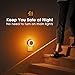 Briignite Amber Night Light Orange, LED Night Lights for Kids, 4 Pack, Plug in Night Light, Hallway Lights, Wall Light, Nightlight for Adult, 0.6W 60LM