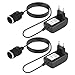 Produktbild Kfz Netzadapter Spannungswandler, 2 Stück Netzgleichrichter Netzadapter, 100V - 240V Auf 12V/3A (36W) Adapter Zigarettenanzünder Steckdose, Adapter Auto Auf Steckdose Für Luftreiniger, Autoladegeräte