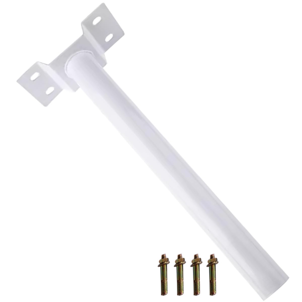 Soporte metálico para farola solar de pared y poste para focos de exterior en patios al aire libre