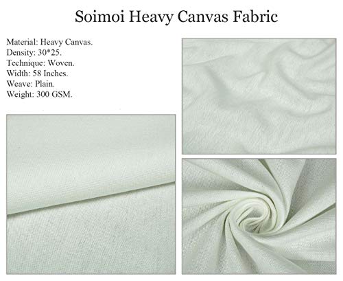 Soimoi Pink Heavy Canvas Fabric Kettle & Cups Kitchen Fabric Prints By Yard 58 Inch Wide - Image 3