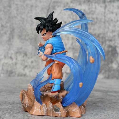 Image of FUNFOB Action Figure Height - 12cm Collectible for Anime Fans Manga Weeb PVC Multicolour | Go-k Mini Blue