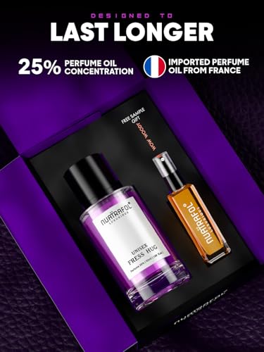 Image of EltaMD Luxurious Fresh Hug Perfume for Men & Women | 25% Perfume Concentration | Developed in France, Bottled in India (Fresh Hug Set Of 01)