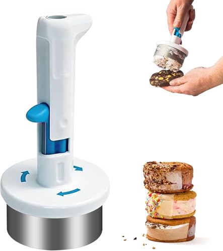 Ice Cream Sandwich Maker Tool, Ice Cream Sandwich Scoop, Ice Cream Cutter for Ice Cream Sandwich,For Kitchen, Dessert Shop