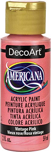 DecoArt Acrylic Paint for Arts and Crafts, Vintage Pink, One Size