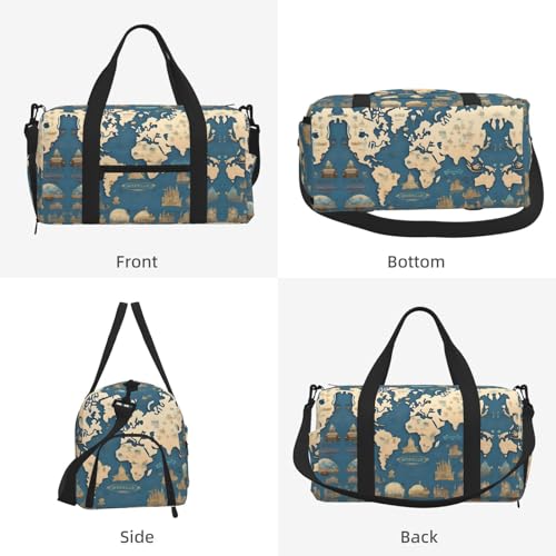 Bolsa de equipaje compacta para evitar facturar en el avión y viajar con comodidad 2