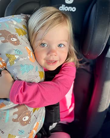 Image of ALVABABY Toddler Pillowcases 2 Pack Organic Cotton Fit 13 inchx 18 inch or 12 inchx16 inch Kids Pillow Cover Envelope for Girl Boy Travel(Pillowcase Only)