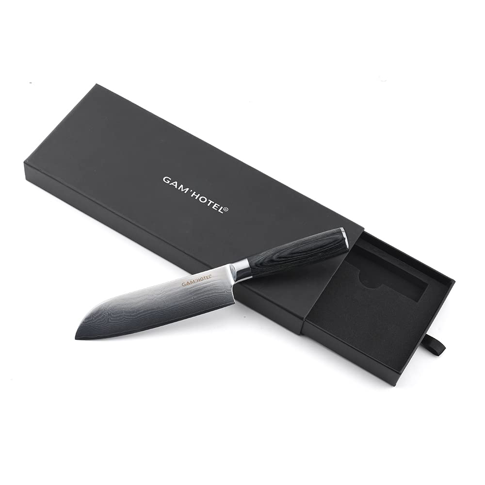Gam'hotel - Cuchillo Santoku Damarus 29,5 cm