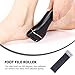 Beavorty 3pcs Electric Foot File Roller Replacement for Pedicure Supplies Extra Coarse Pedicure Rollers Washable and Reusable for Smooth Feet Care