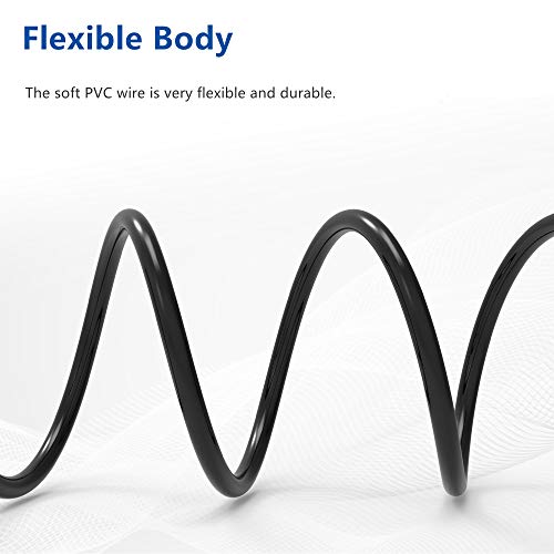 RFAdapter 3.5mm Stereo to Dual Mono Cable, 2 Pack 6inch 1/8" TRS Male to 2 TS Mono Female Adapter Gold-Plated Connector Audio Y Splitter Cord for Headphone, Speaker