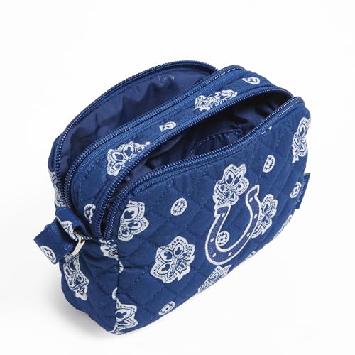 Image of Vera Bradley womens Cotton Small Stadium Crossbody Bag