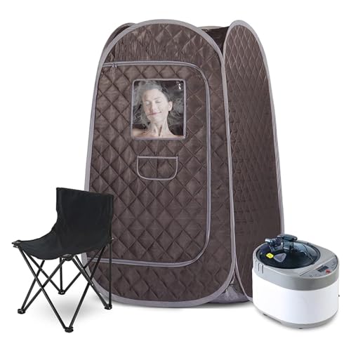 Sauna portable à vapeur grande taille avec spa 4L et télécommande - 2
