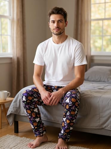 Image of Unisex Adults Holiday Themed Pajama Pants