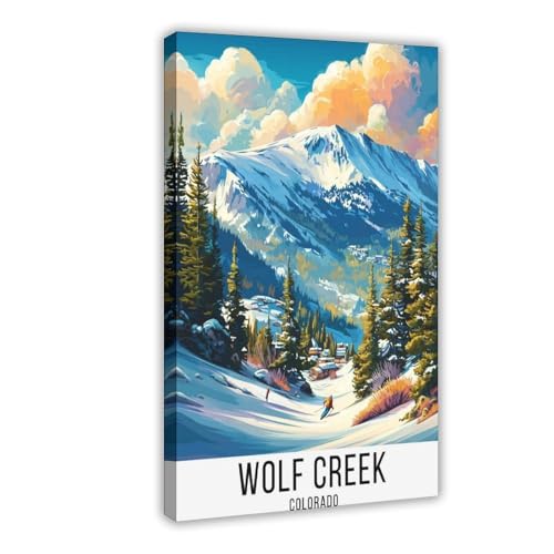 Affiche Wolf Creek toile anti-reflet pour embellir un mur nu